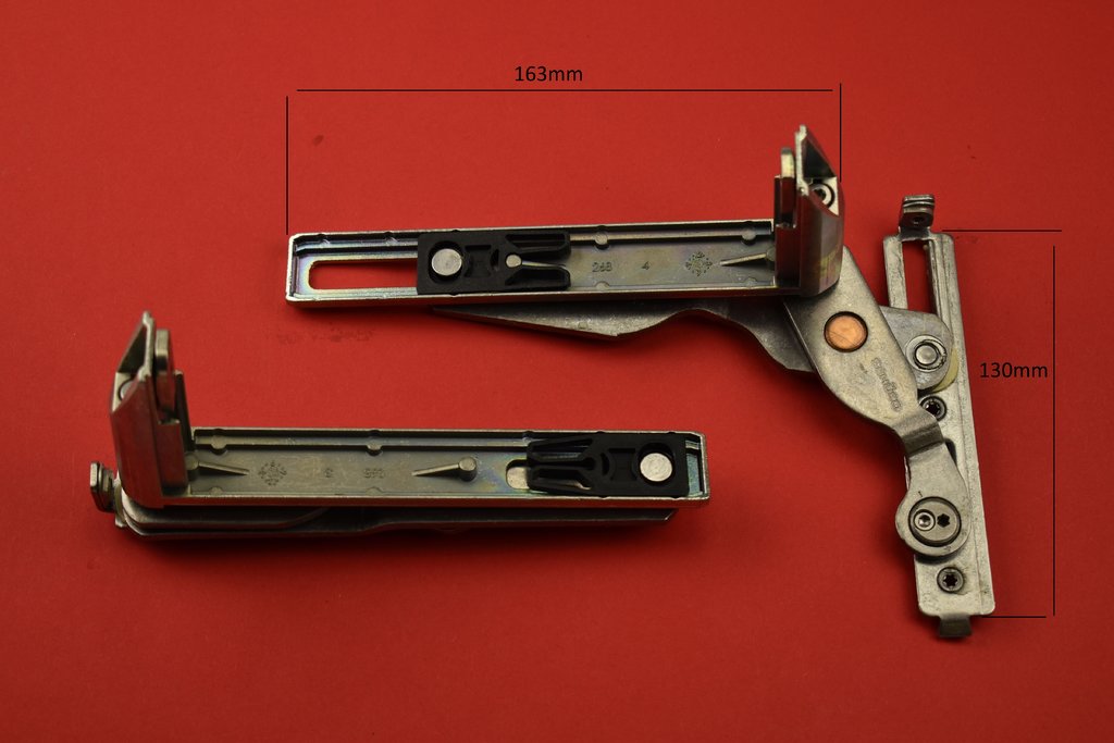 Schüco Ecklager AvanTec V 130 DIN links 275007 / 275009 | Din rechts 275008 / 275010