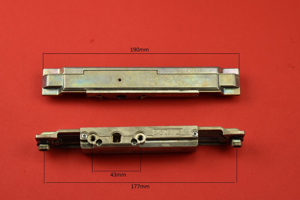 Schüco Alufenster Getriebe 243037 / 243038