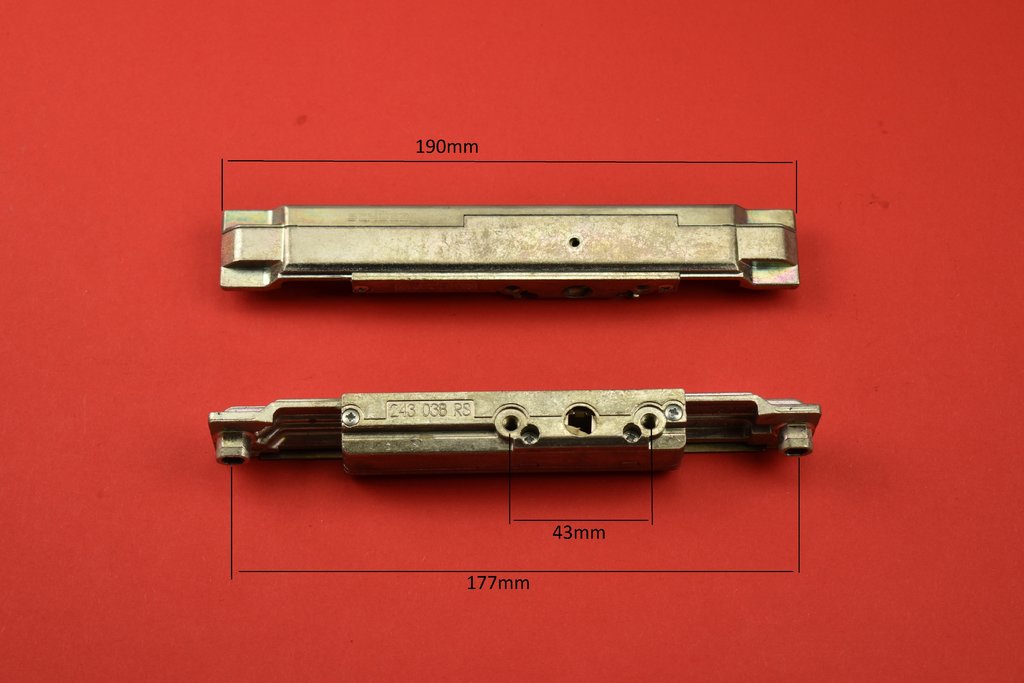 Schüco Alufenster Getriebe 243037 / 243038