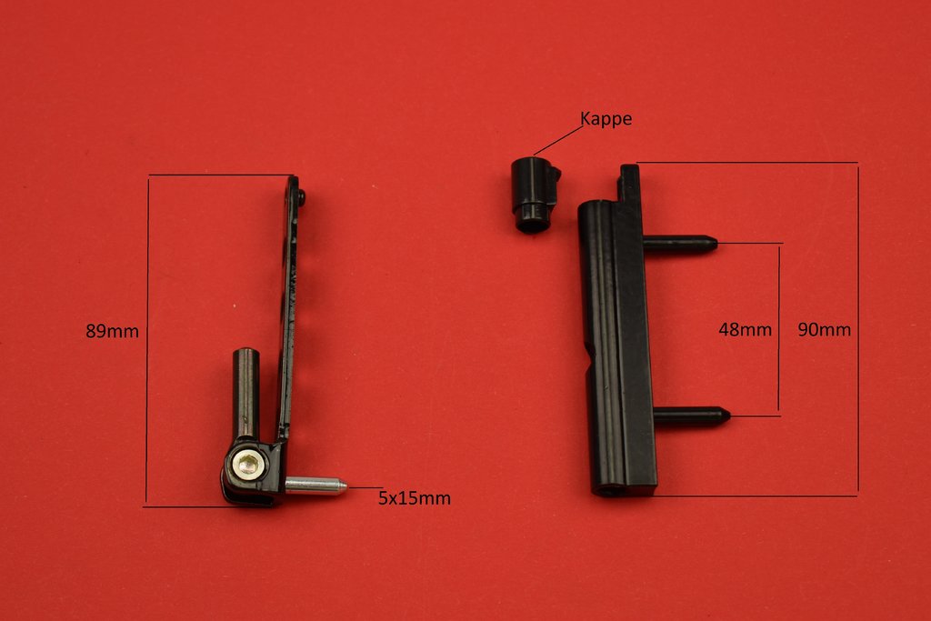 Schüco 283879 Ecklager schwarz