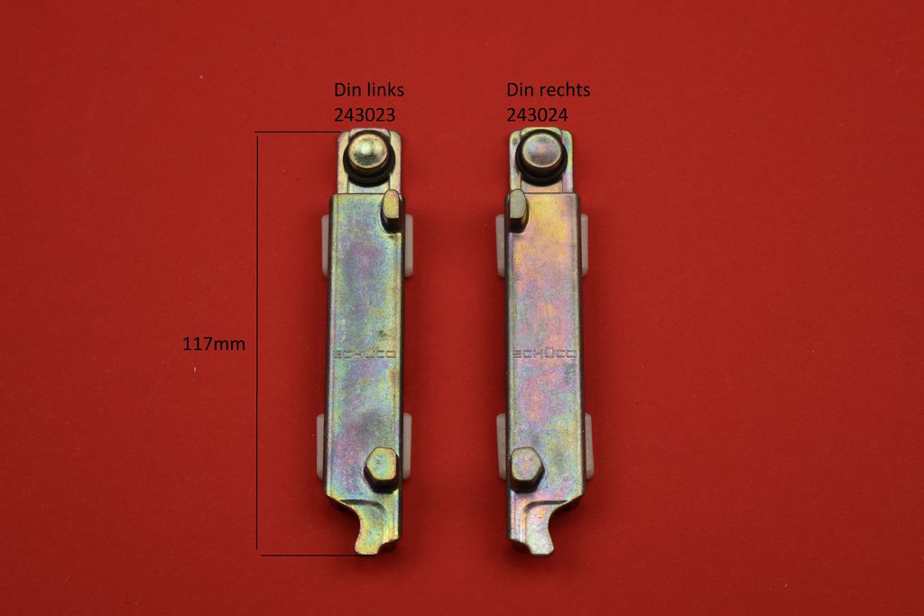 Schüco 243023 / 243024 Fingerriegel