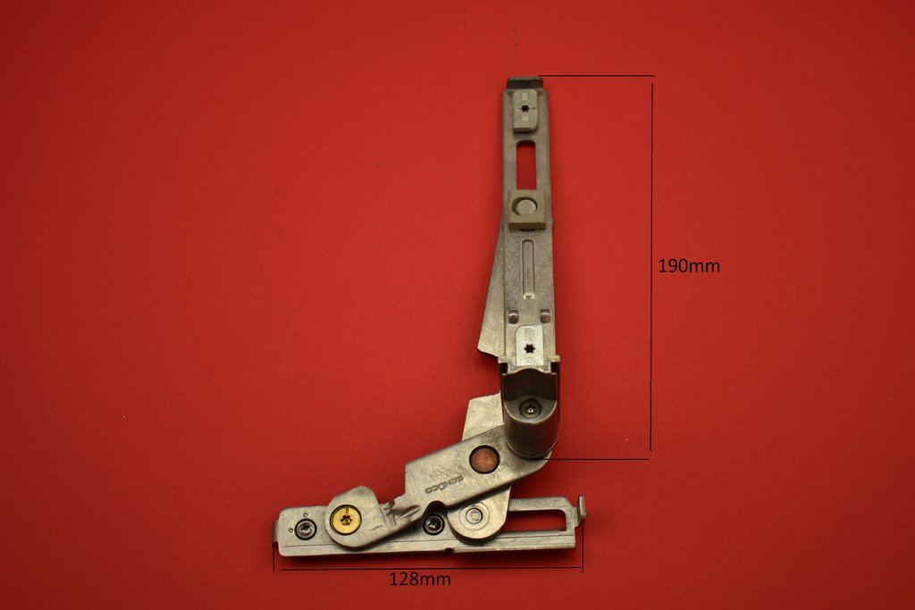 Schüco 243007 / 243009 Ecklager AvanTec V 130 DIN links