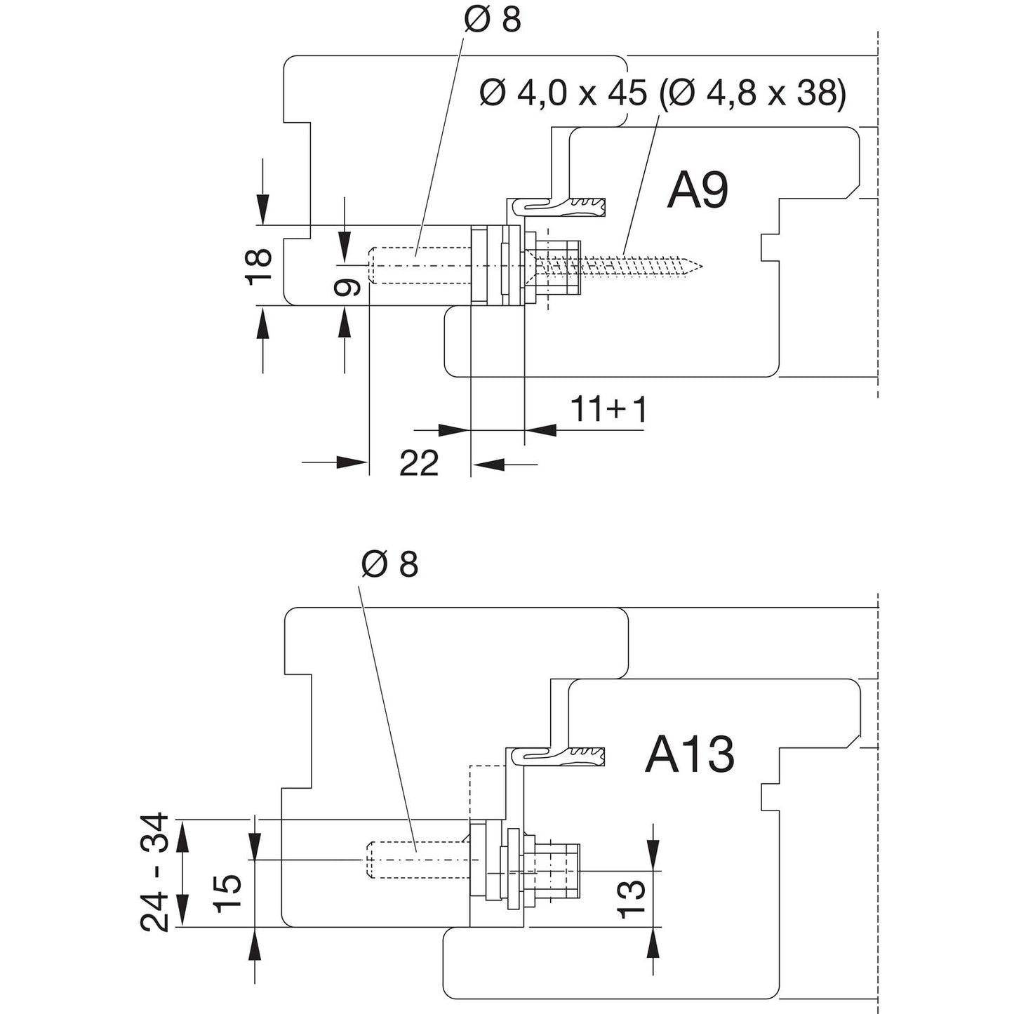 Hautau Fang- und Putzschere KSP Gr.1 / Gr.2 Paar