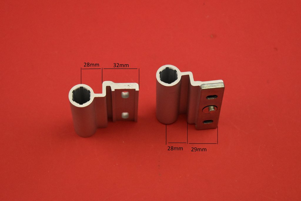 Schüco 229357 Rollentürband silber Royal S50N / 50RS / 65N /65RS