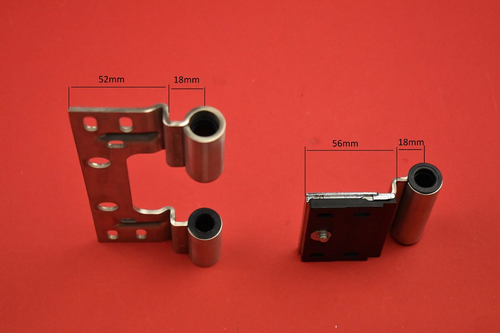 Schüco 229904 Rollentürband Edelstahl