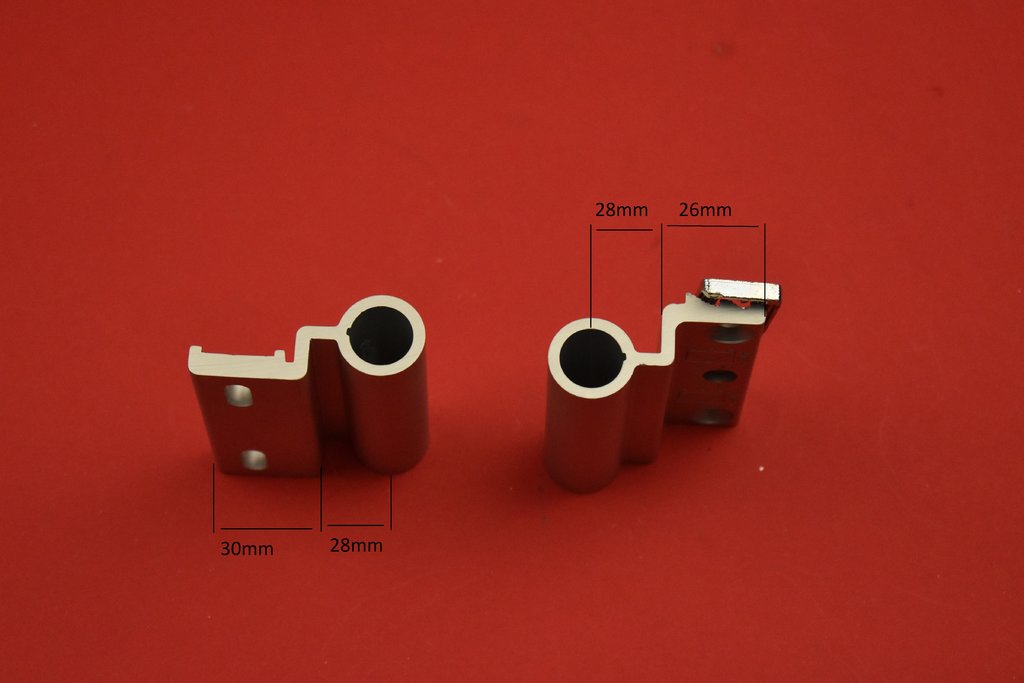 Schüco 239110 Rollentürband silber