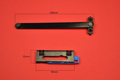 Schüco 25379900 / 25379800 Kippschere links / rechts schwarz