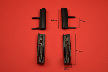 Schüco 254738 / 254739 Ecklager schwarz