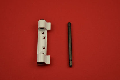 Schüco 253525 / 253336 / 254744 Scherenlager mit Stift weiß
