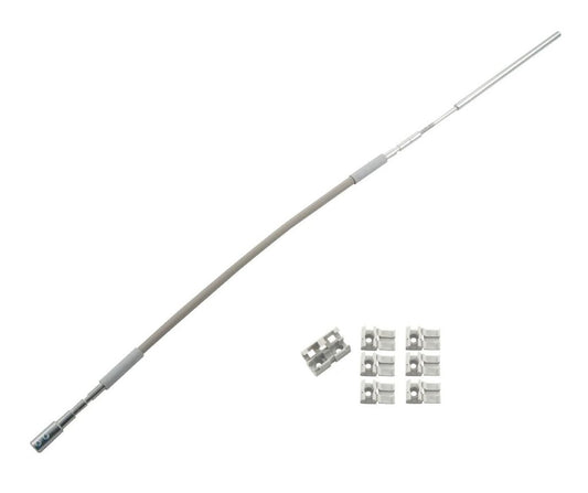 Hautau Flexibles Gestänge 1000mm grau 3760 007 0108